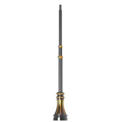 LI-8259 Tri-Side Perforated Decorative Pole